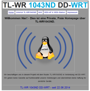 TL-WR  1043ND  DD-WRT